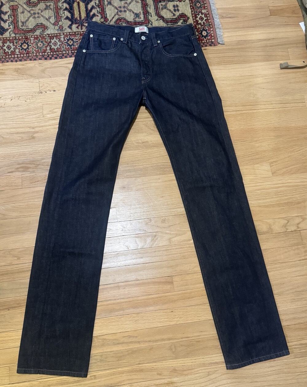 Levi’s 501 Selvedge Jeans 31x34 2009 - Mexico Redline 00501-0107 - Tagged 31x34